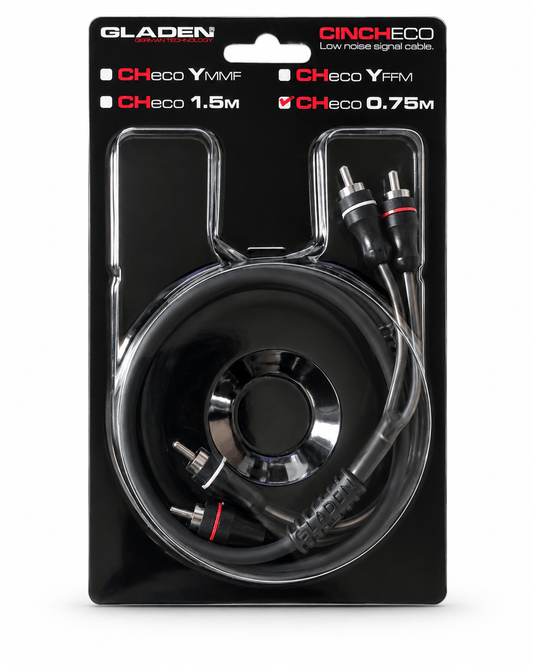 Gladen Z-ChECO RCA-kabel 0,75 m, foto 1