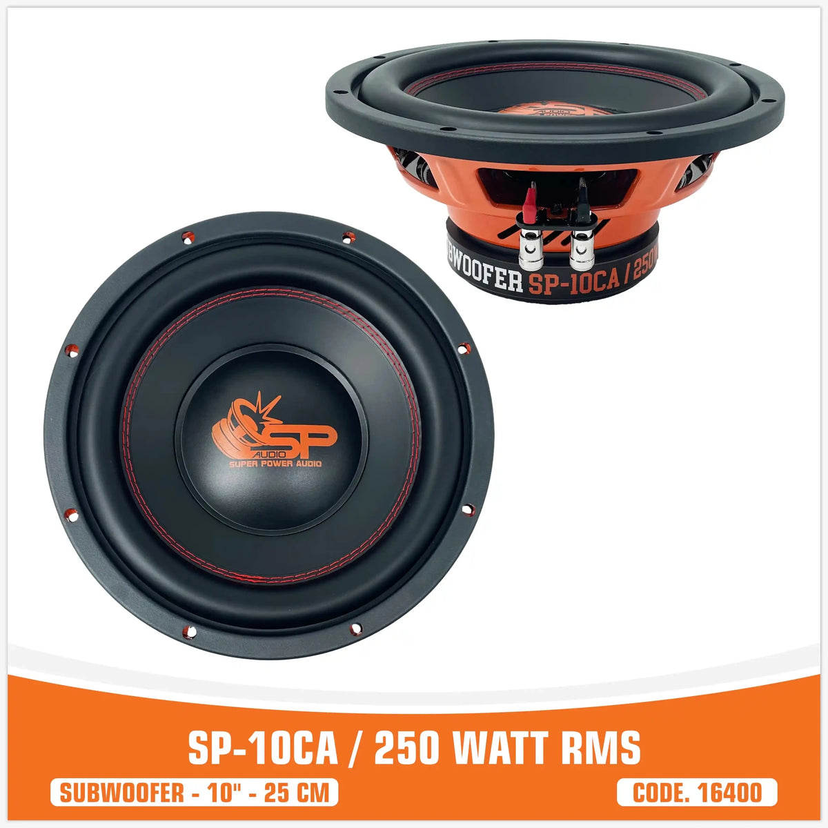 SP 10CA instap subwoofer 10 inch, foto 1