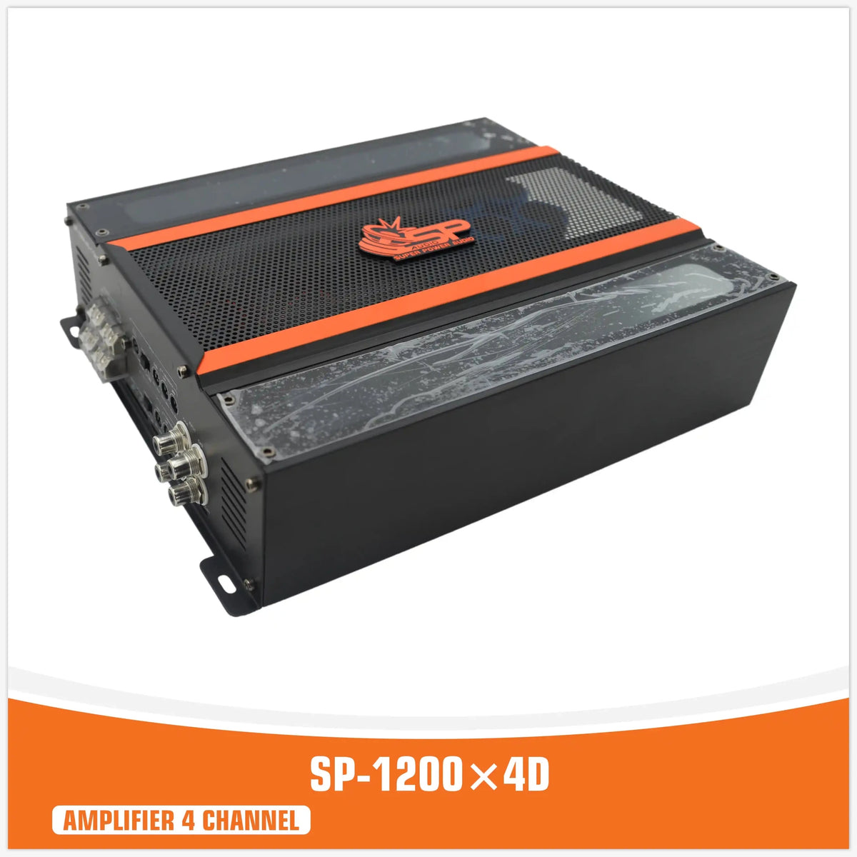 SP-1200.4D, 4-Kanaals Class-D Versterker, 1200W, 1 ohm, foto 3