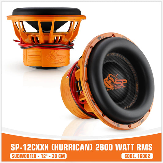 SP 12CXXX Subwoofer, 12 inch, 2800W RMS, foto 1