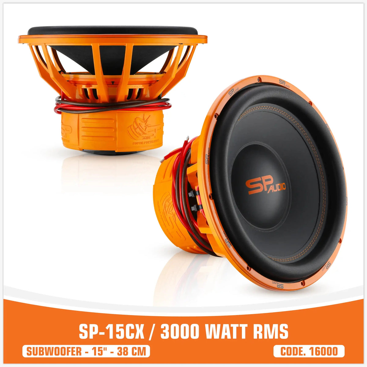 SP 15CX Subwoofer, 15 inch, 3000W RMS, foto 1