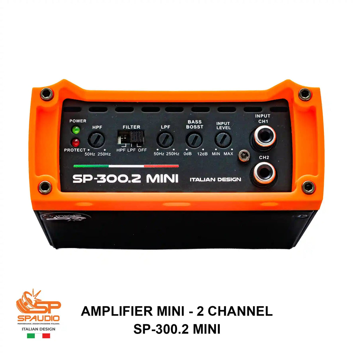 SP-300.2 2-kanaals miniversterker, foto 3