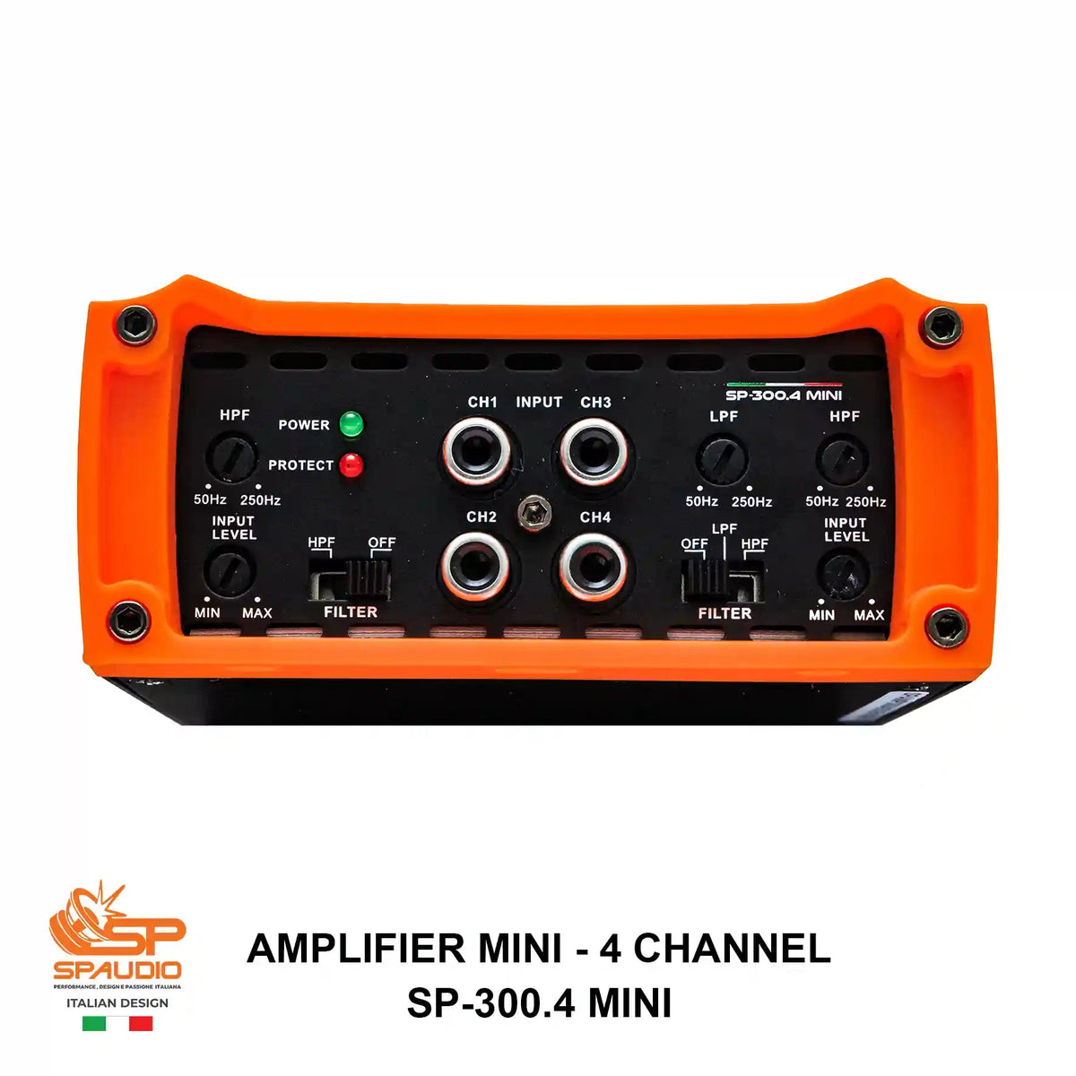 SP-300.4 4-kanaals miniversterker, foto 3