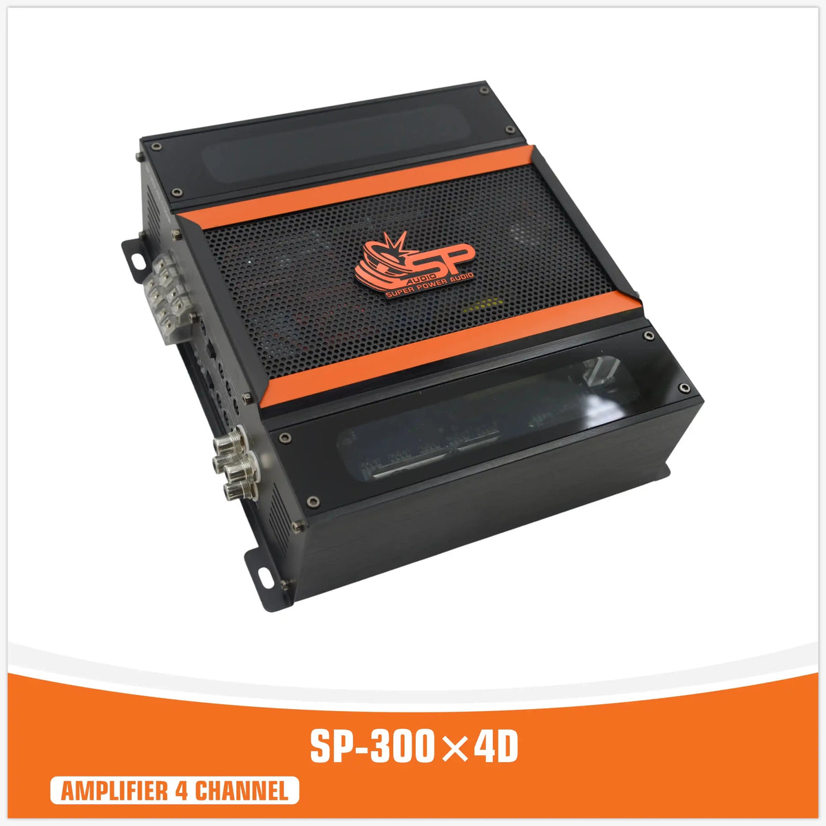 SP-300.4D, 4-Kanaals Class-D Versterker, 300W, 1 ohm, foto 1