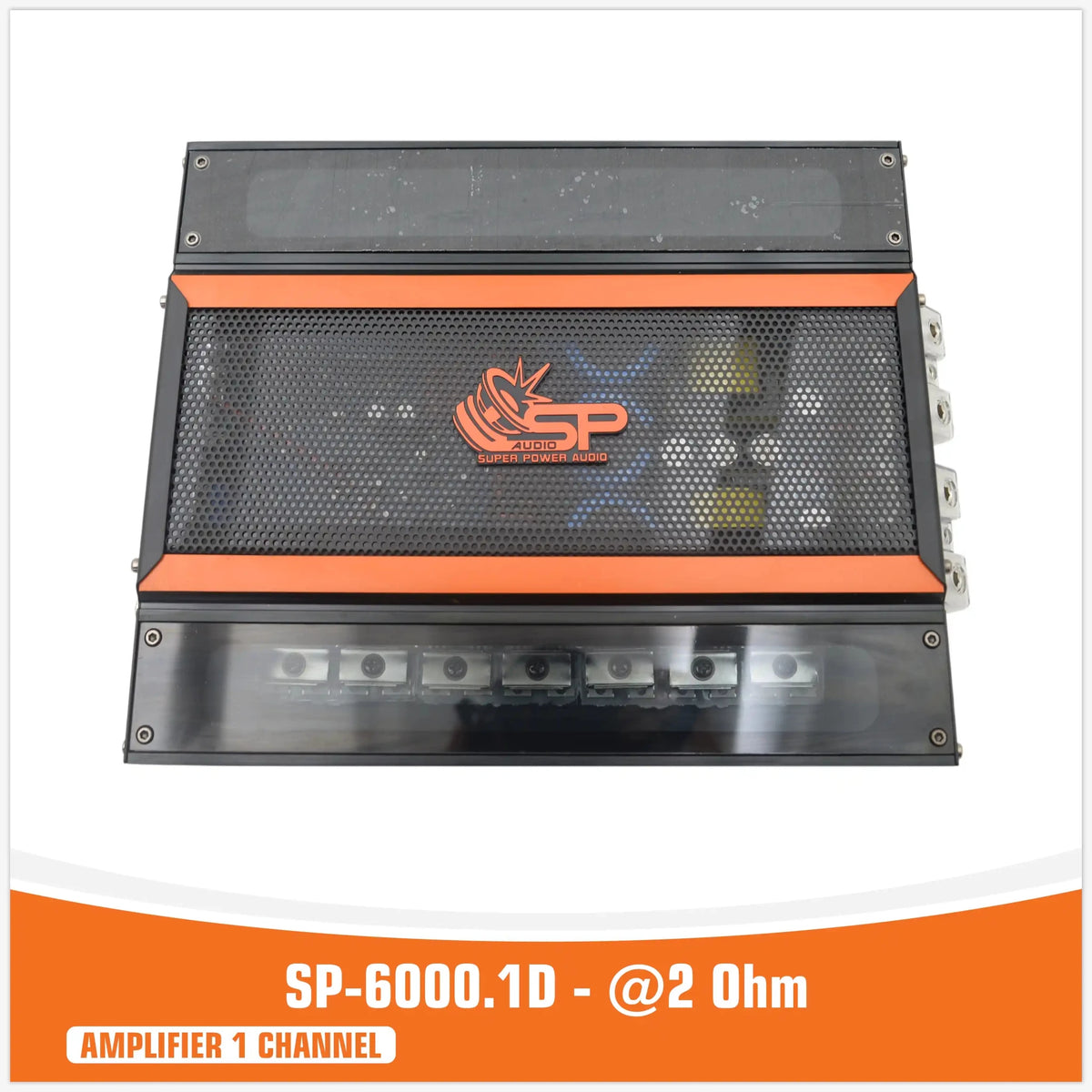SP-6000.1D, Mono Class-D Versterker, 6000W, foto 1