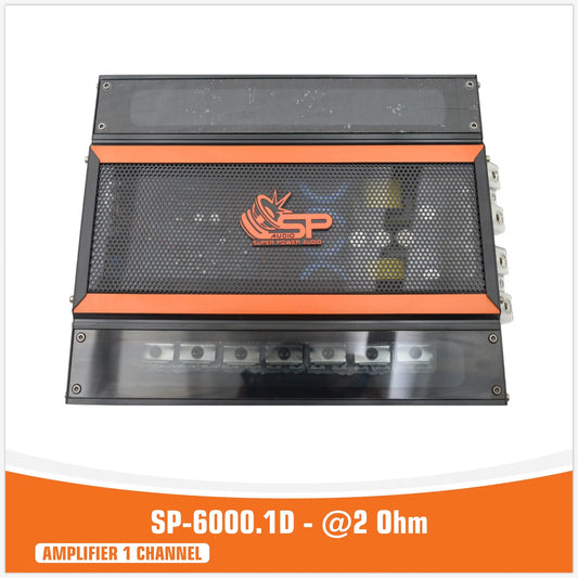 SP-6000.1D, Mono Class-D Versterker, 6000W, foto 1