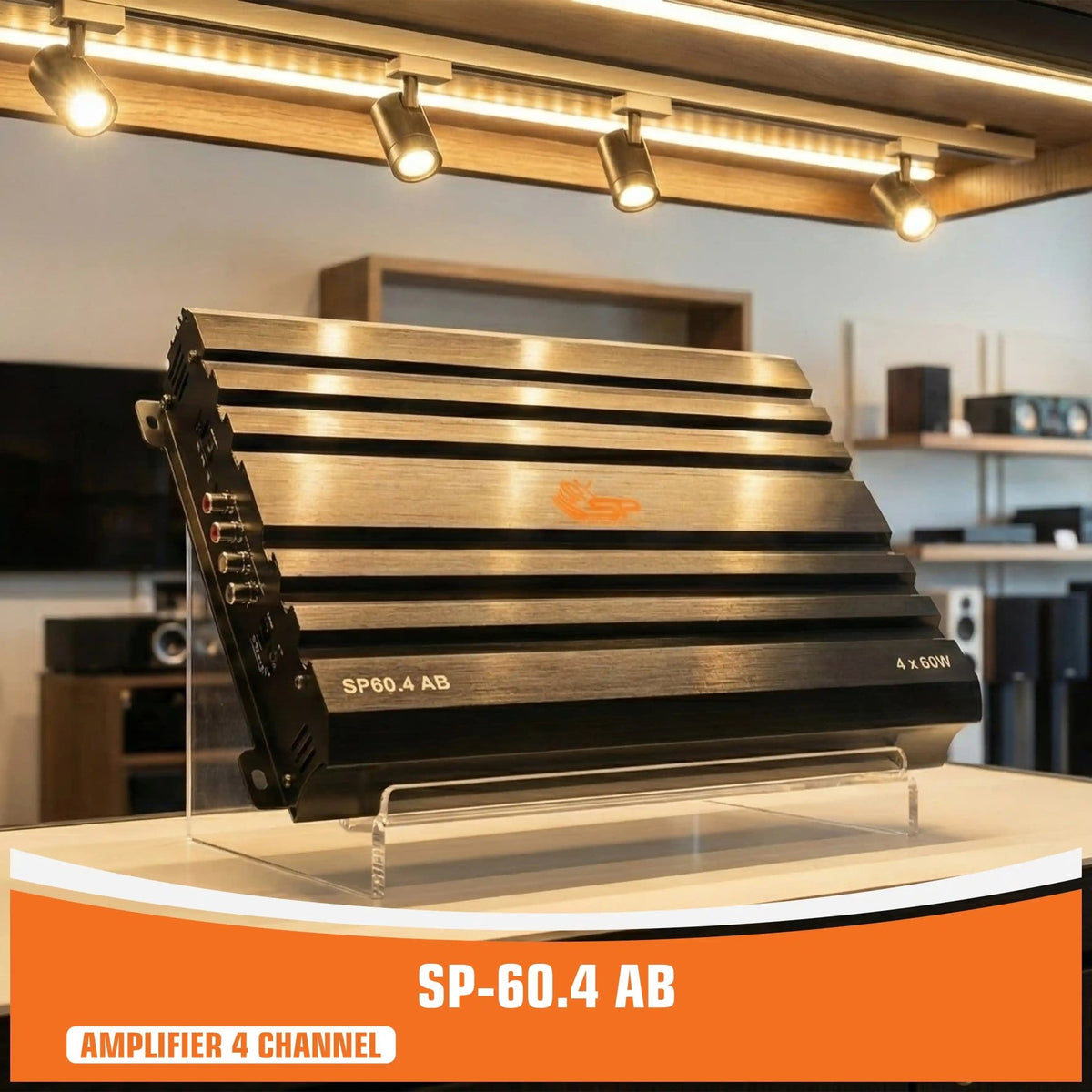 SP-60.4 AB, 4-Kanaals Versterker (Class AB), foto 2