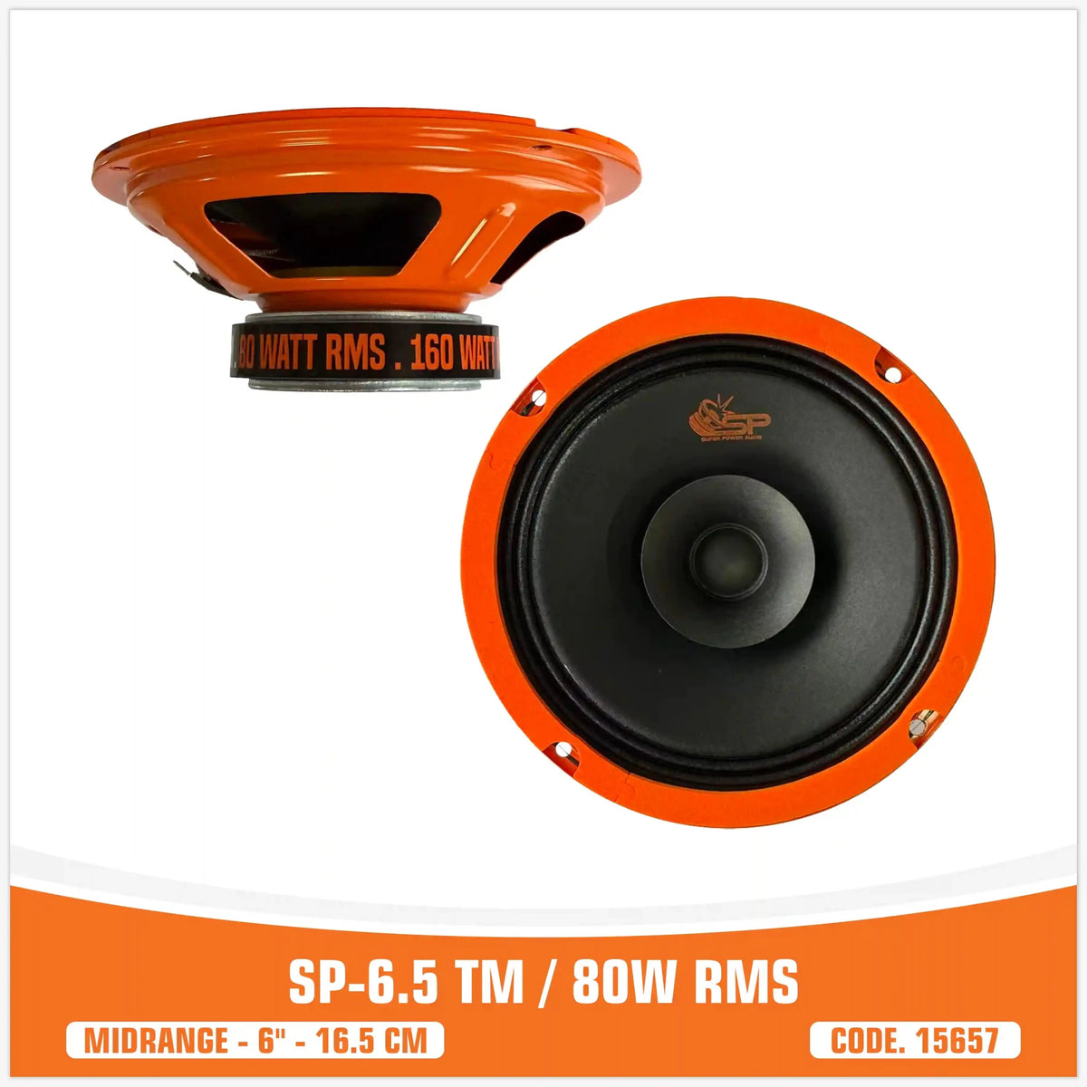 SP-6.5TM Middentoner, 6,5 inch, 80W RMS, foto 1