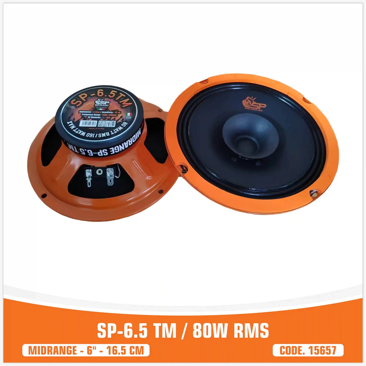 SP-6.5TM Middentoner, 6,5 inch, 80W RMS, foto 2