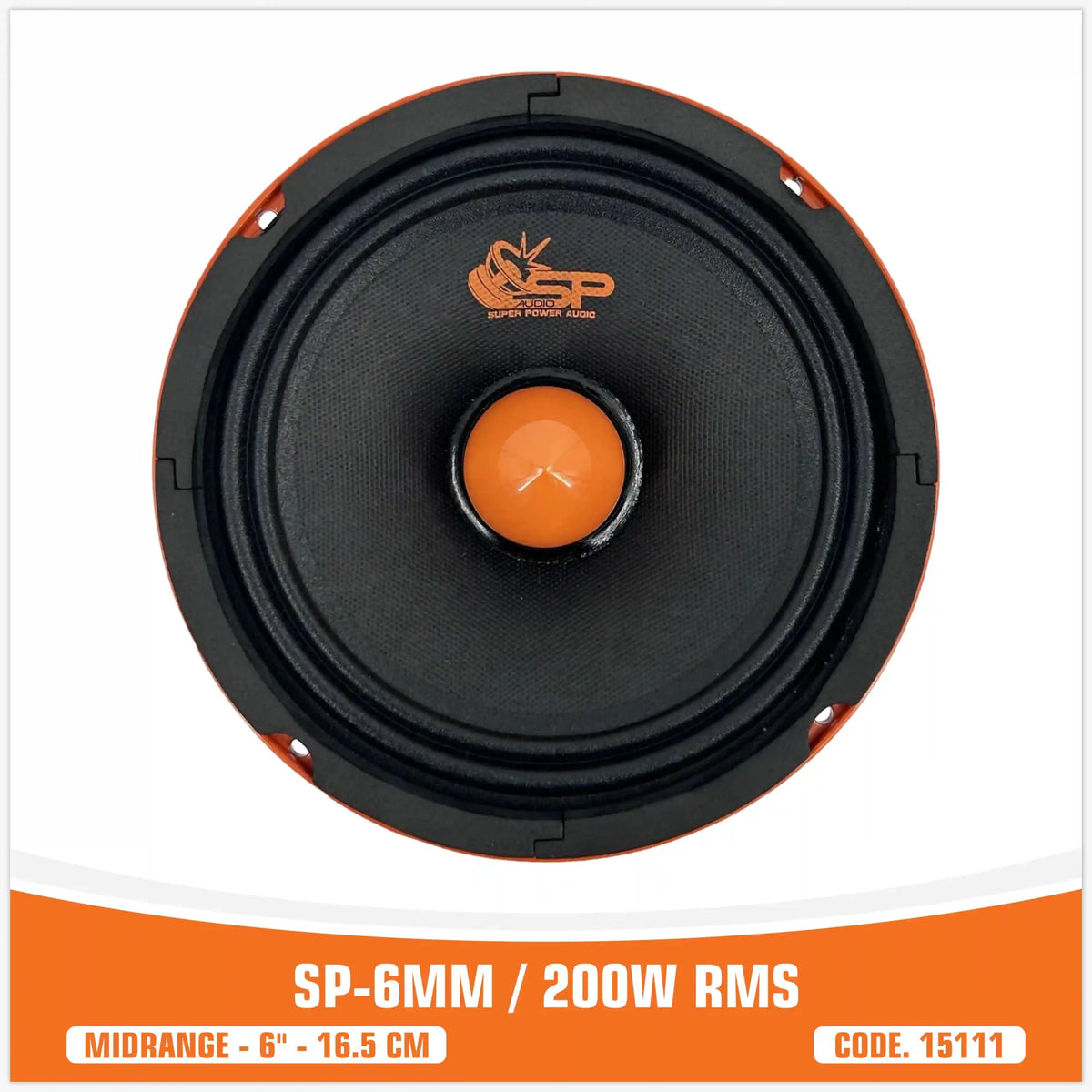 SP 6MM Midrange Extreme middentoner 6,5 inch, foto 3