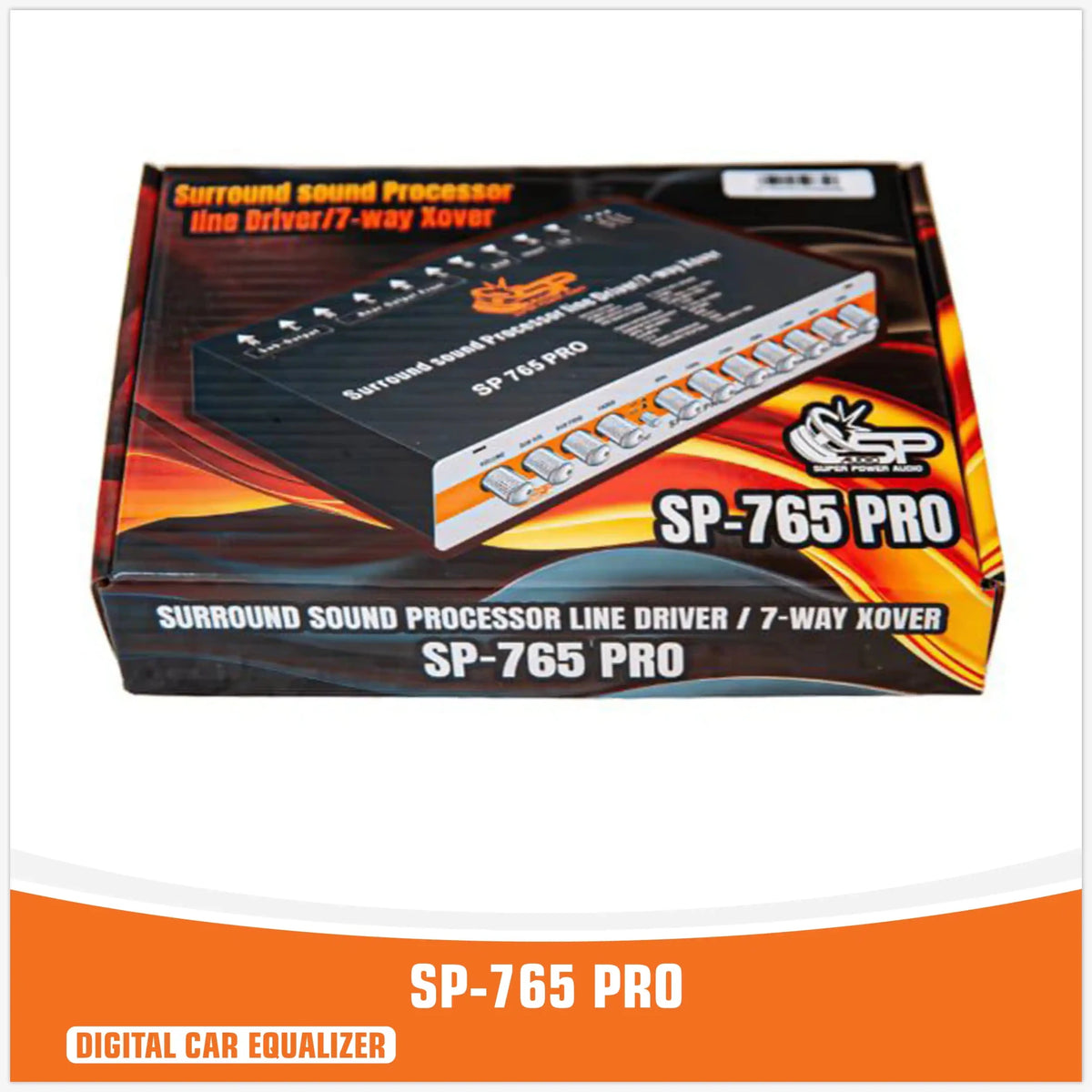 SP-765 PRO, Line Driver / 7-Weg Crossover / Surroundprocessor, foto 4
