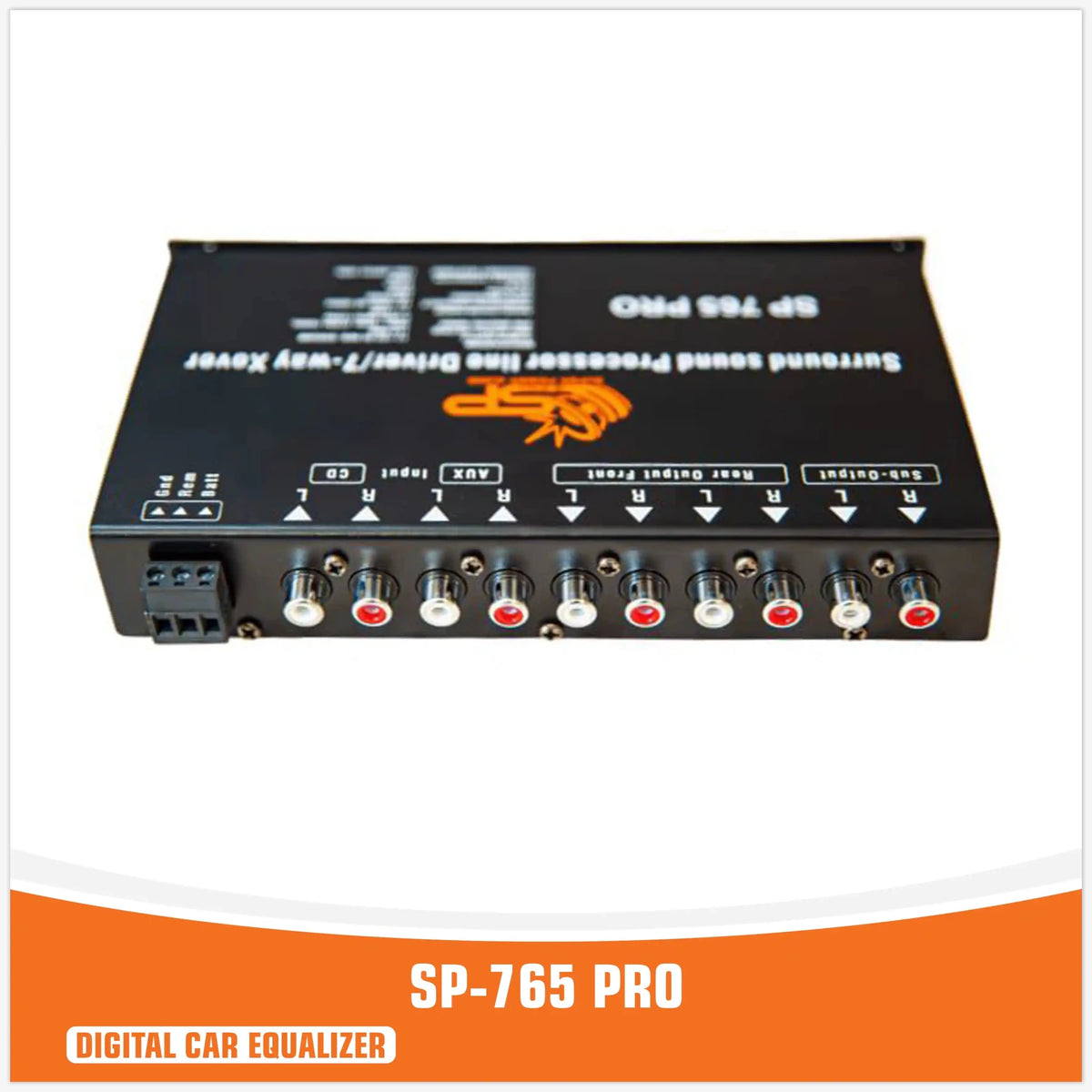 SP-765 PRO, Line Driver / 7-Weg Crossover / Surroundprocessor, foto 3