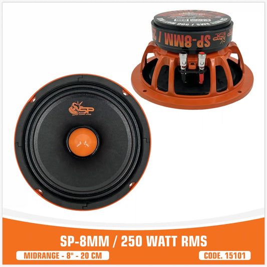 SP 8MM Midrange Extreme, 8 inch, 250W RMS, foto 1