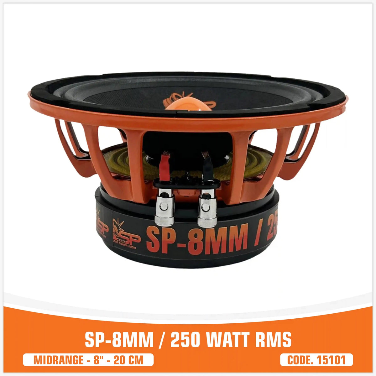 SP 8MM Midrange Extreme, 8 inch, 250W RMS, foto 3