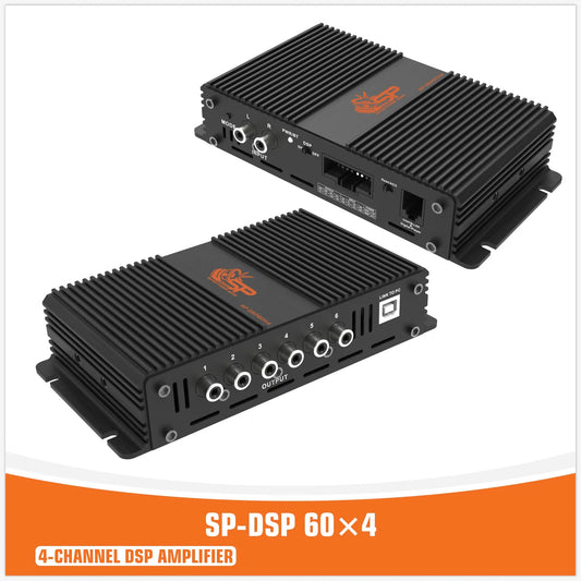 SP-DSP 60x4, 4-Kanaals DSP-versterker, foto 1