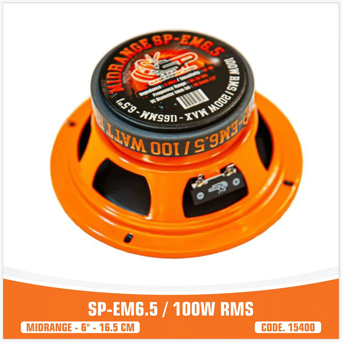 SP-EM 6.5 Middentoner, 6,5 inch, 100W RMS, foto 2