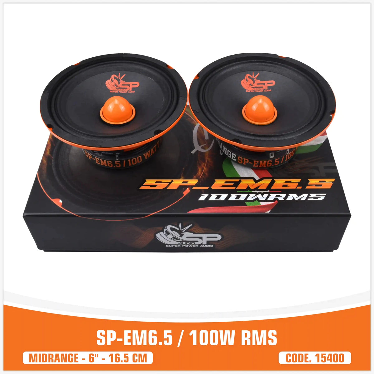 SP-EM 6.5 Middentoner, 6,5 inch, 100W RMS, foto 4