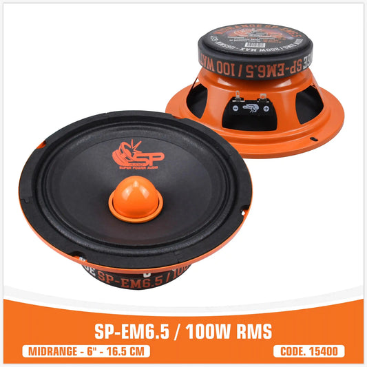 SP-EM 6.5 Middentoner, 6,5 inch, 100W RMS, foto 1