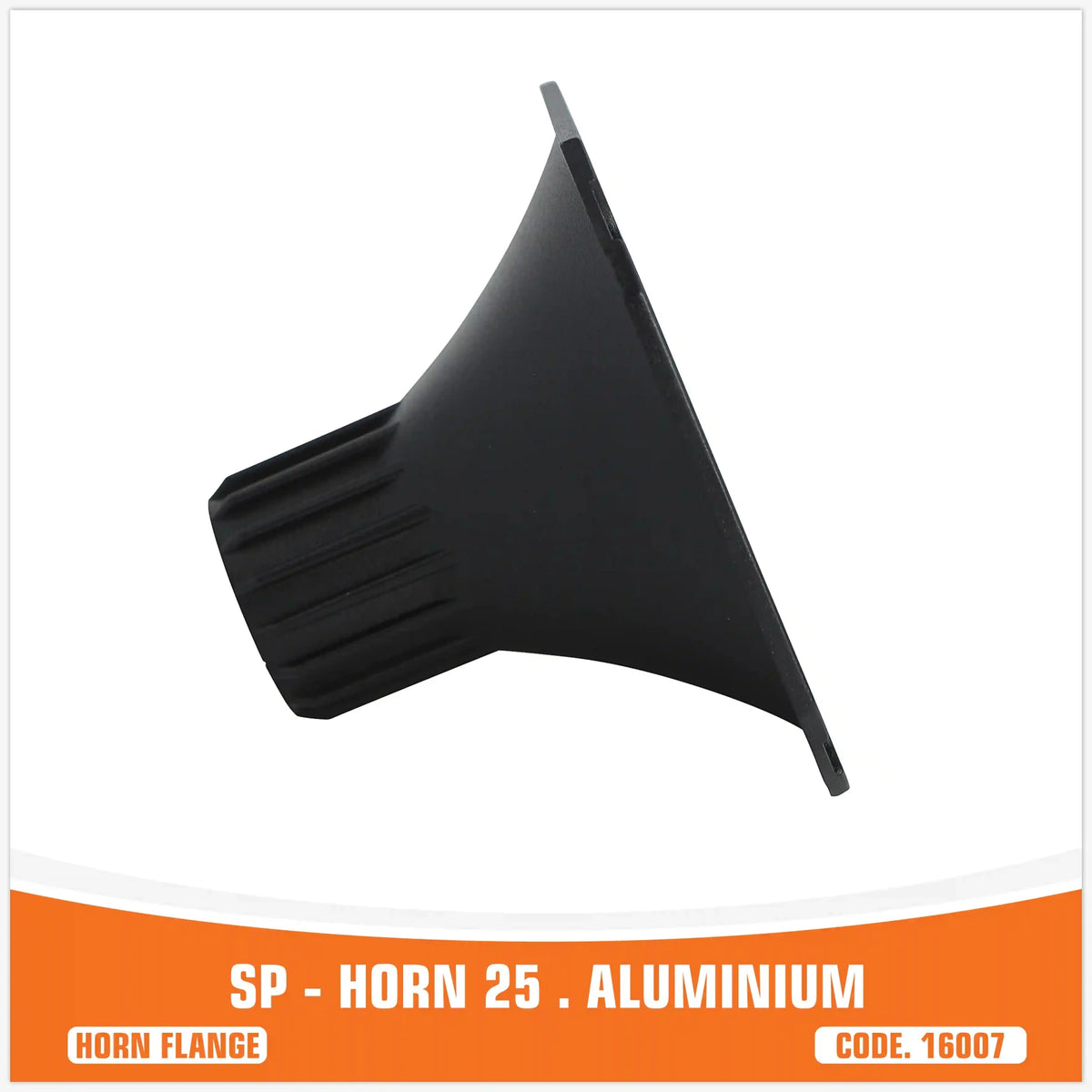 SP HORN 25 Aluminium Hoorn met Schroefdraad, foto 4