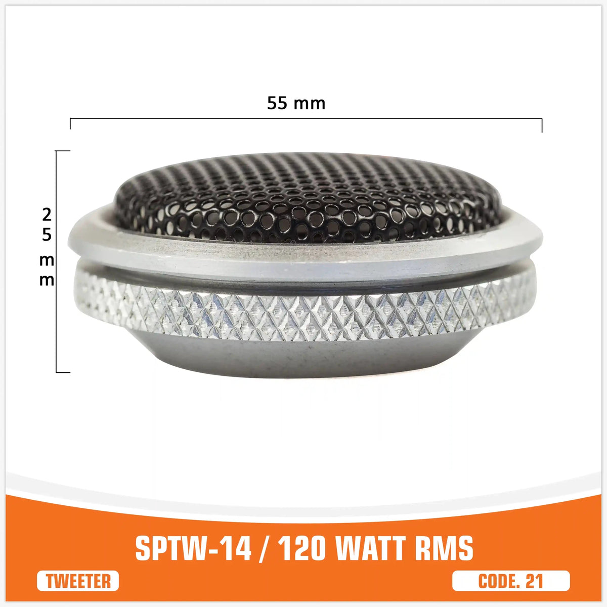 SP TW 14 Aluminium Tweeter, 120W RMS, foto 2