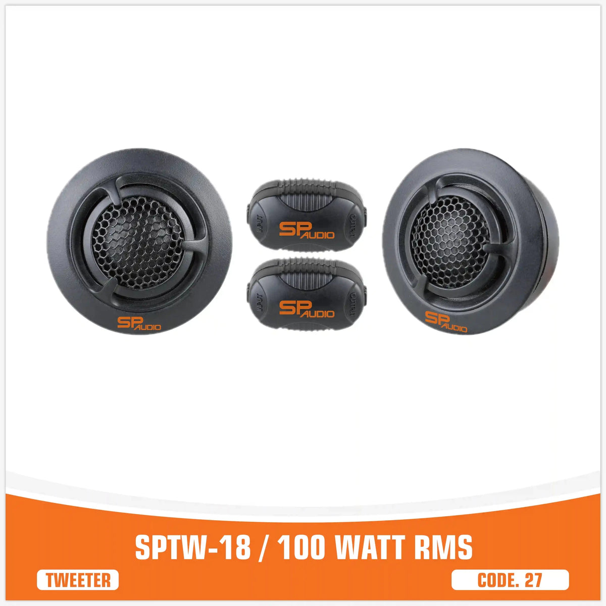 SP TW 18 Tweeterset, 100W RMS / 200W Max, foto 2