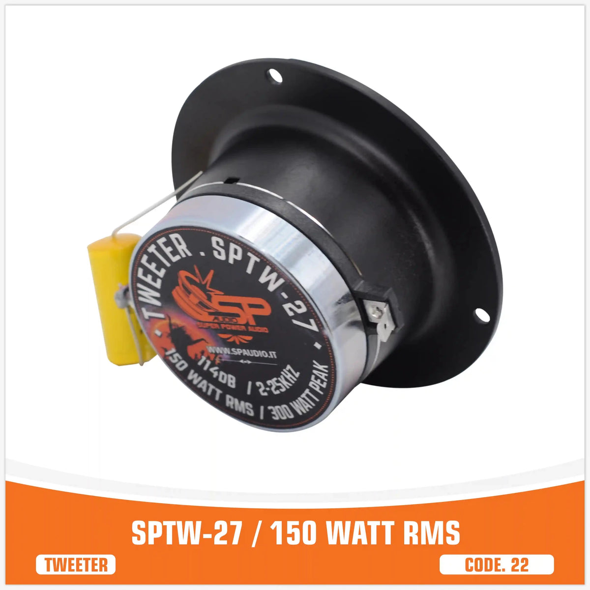 SP TW 27 Neo Bullet Tweeter, 150W RMS, foto 3