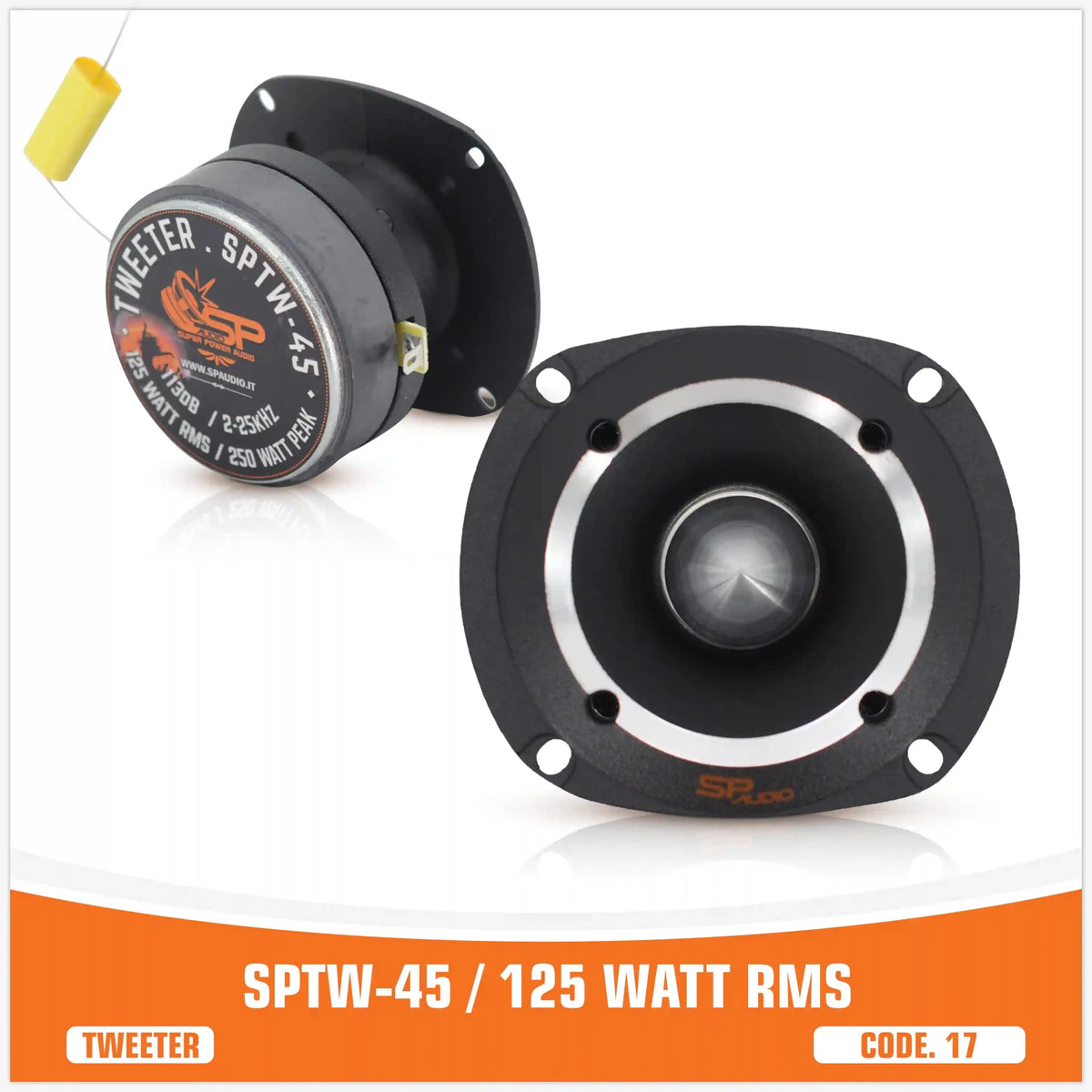 SP TW 45 Bullet Tweeter, 125W RMS, foto 1